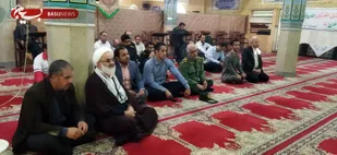 نخبگان بسیجی و پایوران سپاه ناحیه آرادان با امام جمعه دیدار کردند+تصاویر