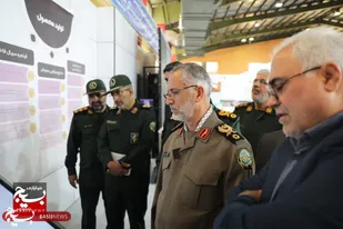 بازدید سردار شیرازی رئیس دفتر نظامی فرماندهی معظم کل قوا