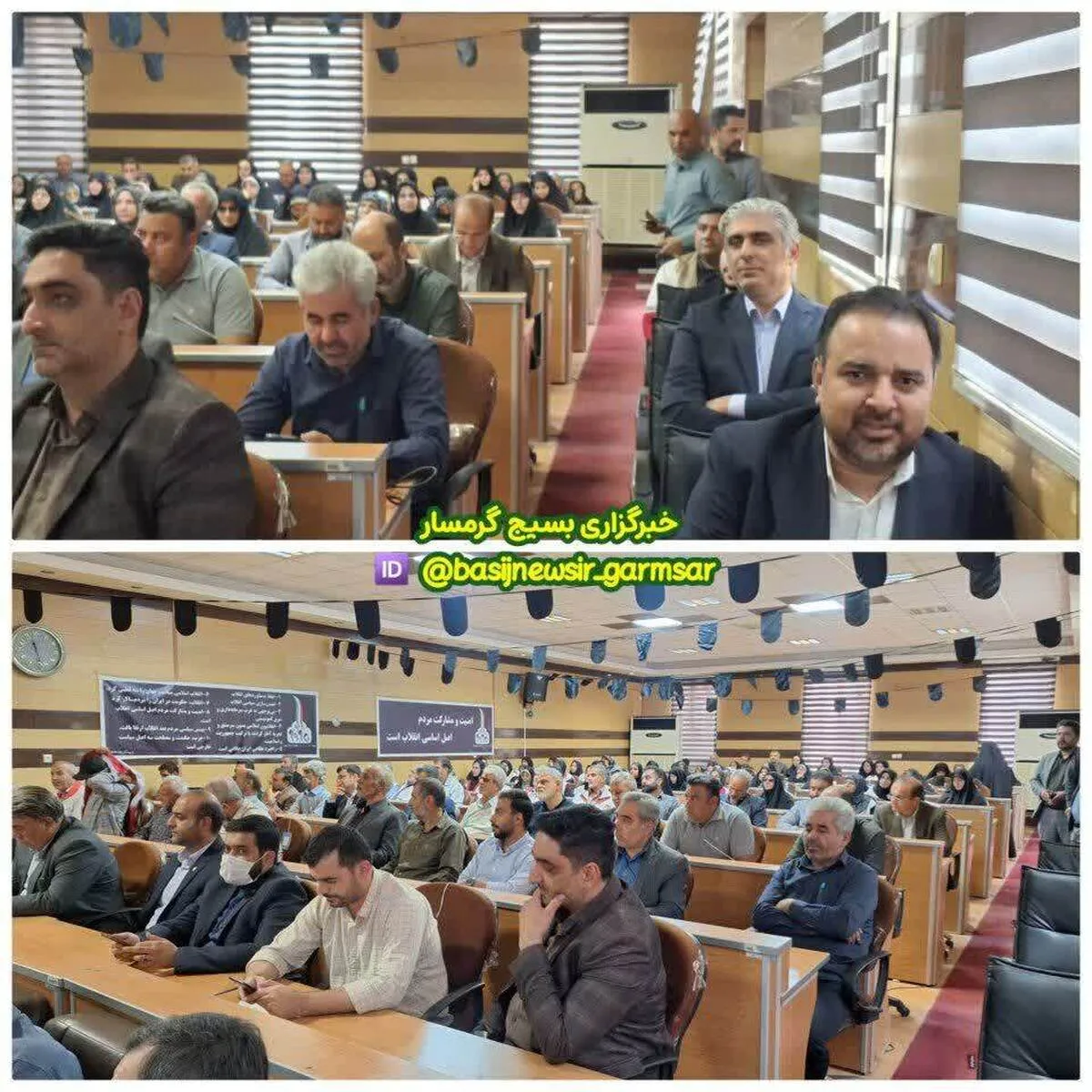 یادواره شهدای خدمت و رئیس‌جمهور شهید در گرمسار برگزار شد+ تصاویر