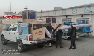 کمک مومنانه ناحیه مقاومت بسیج مقداد در یوم الله دهه فجر انقلاب اسلامی