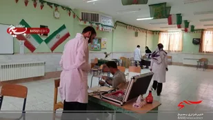 فعالیت جهادی پزشکان در منطقه سیل&zwnj;زاده جعفرآباد قم