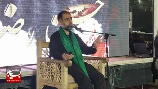 ۱۶۵ شب ایستادگی در میدان؛ تجلیل رئیس سازمان بسیج مداحان کشور از مردم محله طلاب مشهد