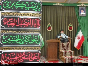 مراسم عزاداری اربعین حسینی در حسینیه اعظم حضرت اباالفضل (ع) دامغان