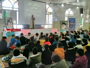 برگزاری اردوی نیم روزه بدو ورود به بسیج در نایین