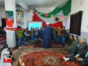 برگزاری اردوی جهادی و جشن انقلاب در روستای چاه شیرین میامی+ تصاویر