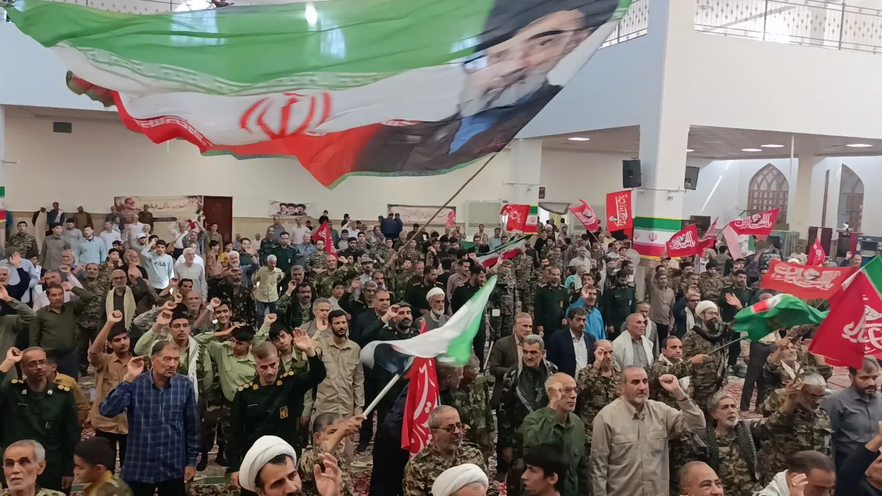 رزمایش جانفدایان ایرانی در گناباد 