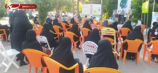 مراسم آبروی محله در گلزار شهدای شاهرود برگزار شد+ تصاویر