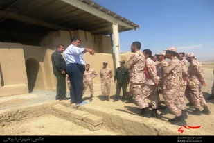 بازدید سربازان سپاه ملایر از تپه نوشیجان و موزه لطفعلیان