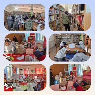 کشف دنیای کتاب&zwnj;ها با راهیان پیشرفت؛ شکوفه&zwnj;های حجاب در کتابخانه عمومی غرق در هیجان مطالعه شدند