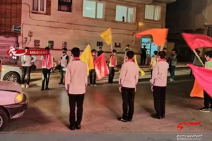 برپایی کاروان شادی پایگاه شهید &laquo;بادامی&raquo; همدان در عید غدیر