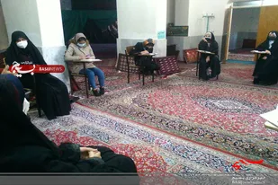 نشست بصیرتی دانش&zwnj;آموزان مدرسه حجاب همدان