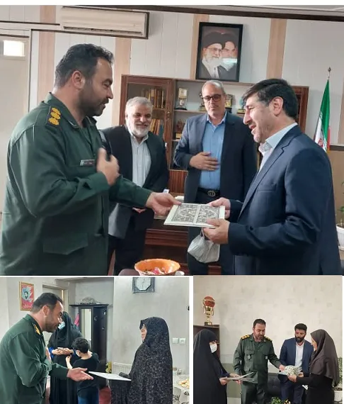 دیدار فرمانده سپاه ناحیه حضرت عبدالعظیم(ع) با معلمان و فرهنگیان ری