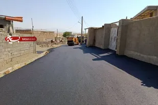۱۹ هزار مترمربع از معابر روستایی کرمانشاه آسفالت شد