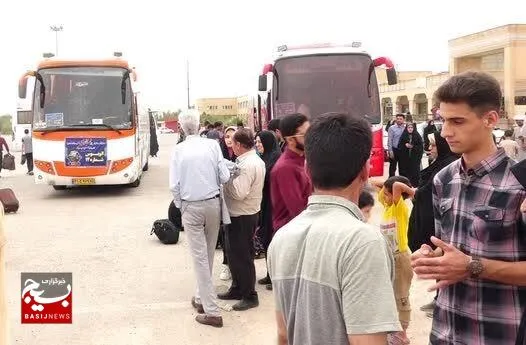 اعزام ۶۵۰ نفر از اعضای کادر نوجوان کانون مساجد قم به اردوی تربیتی زیارتی مشهد