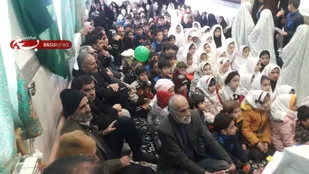 برگزاری جشن ۱۲ بهمن در روستای ابرسج شاهرود+ تصاویر