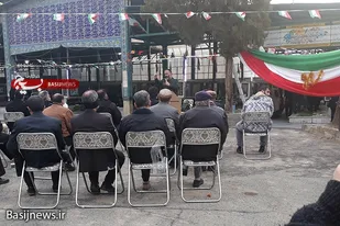 جشن بزرگ انقلاب در گلزار شهدای چهارصد دستگاه کرج برگزار شد+تصاویر