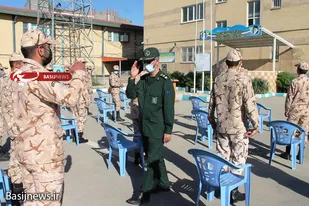 برگزاری جلسه اخوت با سربازان در سپاه ناحیه همدان