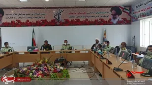 دیدار فرمانده و کارکنان نیروی انتظامی استان با فرمانده تیپ 48 فتح