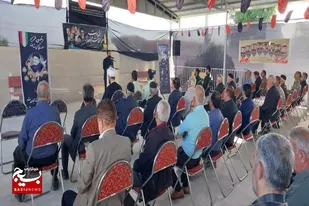 برگزاری مراسم گرامیداشت هفتم شهدای خدمت در روستای لتگاه بهار