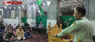 سخنرانی  فرماندهی انتظامی شهرستان آران وبیدگل درجمع رزمندگان وبسیجیان به مناسبت هفته مبارزه باموادمخدر