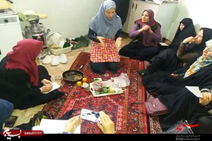 برگزاری کلاس آموزشی طبخ آبزیان پایگاه حضرت خدیجه(س) بهار