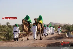 بازسازی واقعه غدیر خم در شهرستان خوروبیابانک