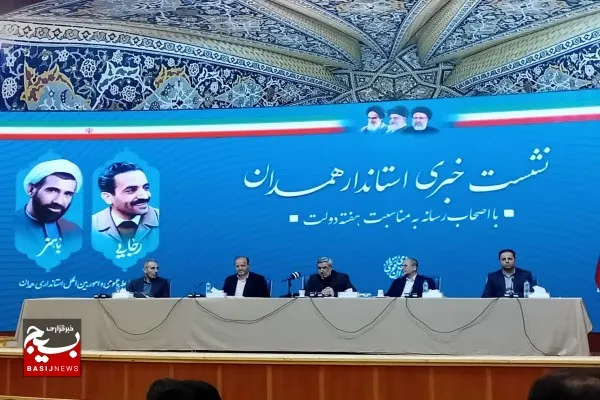 افتتاح ۱۰۰۴ پروژه طی هفته دولت در همدان