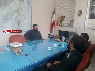 سرکشی معاونت عملیات سپاه شاهرود از حوزه بسیج کربلا بسطام+ عکس