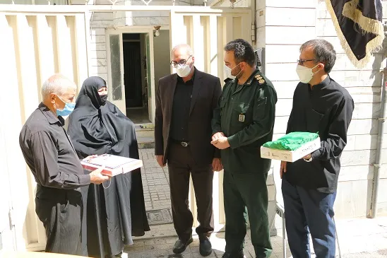 تجلیل از خانواده محترم شهدای مدافع حرم شهرری