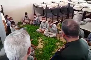 بازدید سردار سلیمانی از اردوگاه معتادین متجاهر