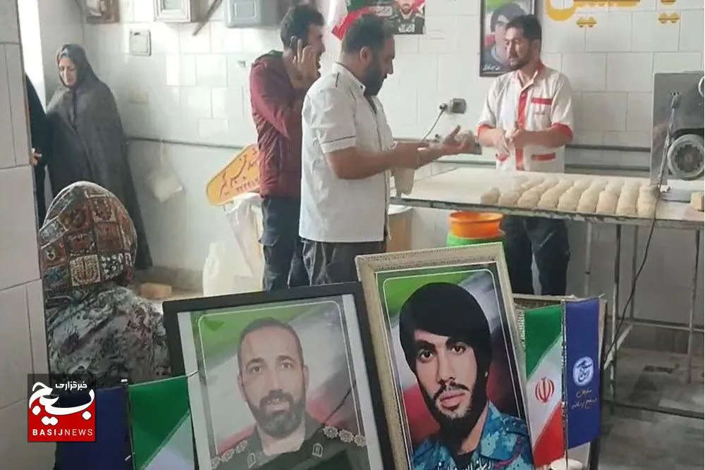 برگزاری پویش نان نذری فجر مهدوی در روستای تکه نهاوند