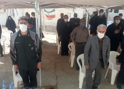 افتتاح باشگاه رزمی شهید محمد حسین گیتی نما