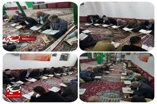 ضیافت افطار در روستای عبدالله آباد برپا شد