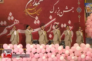برگزاری جشن دختران خورشید هشتم با حضور خادمین امام رضا(ع) در همدان