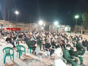 آیین گرامیداشت شهدای مدافع سلامت آران و بیدگل