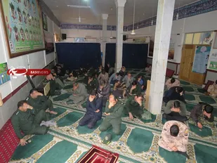 برگزاری مراسم عزاداری ایام فاطمیه در سپاه مینودشت+تصاویر