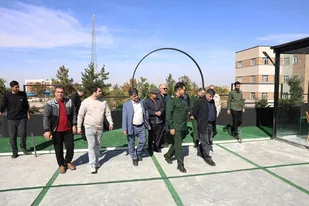 بازدید فرمانده مرکز خدمات کارکنان و بنیاد تعاون کل سپاه از پروژه&zwnj;های عمرانی و خدماتی همدان