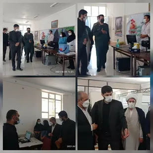 بازدید مسوول بسیج دانشجویی کردستان از محل فعالیت گروه&zwnj;های جهادی در طرح شهید حاج قاسم سلیمانی