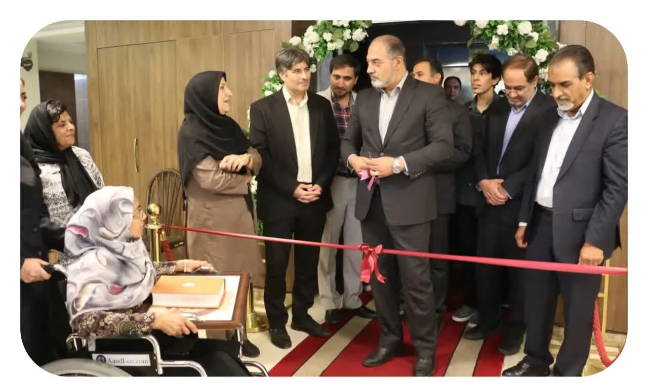 افتتاح نمایشگاه توان آفرین 