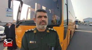 اعزام فرماندهان پایگاه مقاومت بسیج گیلان به مشهد مقدس