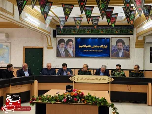 اولین جلسه قرارگاه صنعتی خاتم&zwnj;الانبیا در مازندران برگزار شد
