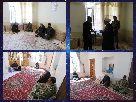 دیدار با خانواده معظم شهدای روحانی در بروجن