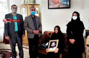 دیدار و تجلیل از خانواده شهید مخابرات استان سمنان، شهید جمشید تیموری در شاهرود
