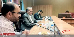 نشست بسیج دانشجویی با رئیس کل دادگستری کهگیلویه و بویراحمد