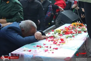 پیکر مطهر شهید امنیت عجمیان در کرج تشییع شد+ تصاویر