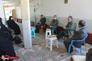 بازدید سردار مطهری از پایگاه ام ابیها سپاه ناحیه همدان