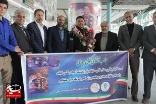 استقبال گرم از قهرمان طلایی پارا لیفتینگ آسیا در کرمان