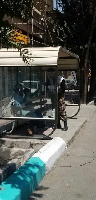 گشت مدافعان سلامت بسیج حوزه مقاومت بسیج فجر برگزار شد