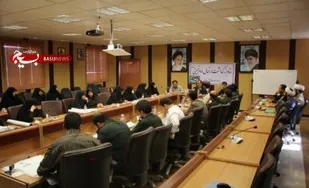 جلسه هماهنگی ستاد ارتحال امام خمینی(ره)ناحیه شهید محلاتی برگزارشد