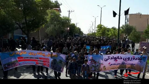 دومین همایش بزرگ پیاده‌روی در شیرین‌سو برگزار شد